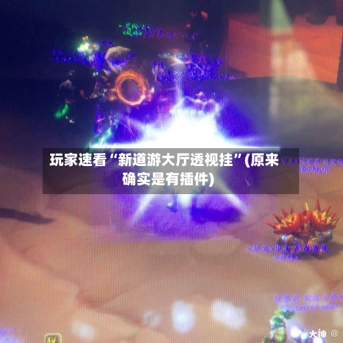 玩家速看“新道游大厅透视挂	”(原来确实是有插件)-第2张图片