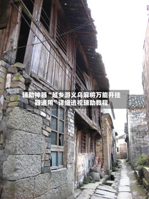 辅助神器“越乡游义乌麻将万能开挂器通用”详细透视辅助教程-第3张图片