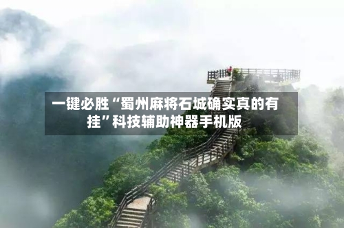 一键必胜“蜀州麻将石城确实真的有挂	”科技辅助神器手机版-第2张图片