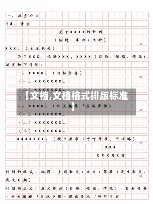 【文档,文档格式排版标准】