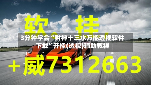 3分钟学会“财神十三水万能透视软件下载”开挂(透视)辅助教程-第2张图片