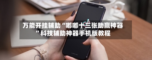 万能开挂辅助“嘟嘟十三张助赢神器	”科技辅助神器手机版教程-第2张图片