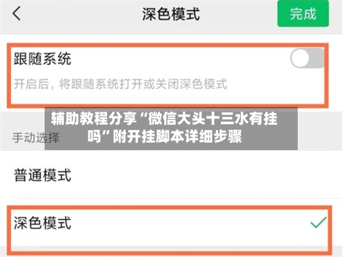 辅助教程分享“微信大头十三水有挂吗”附开挂脚本详细步骤-第3张图片