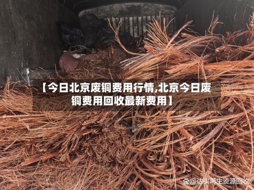 【今日北京废铜费用行情,北京今日废铜费用回收最新费用】-第2张图片