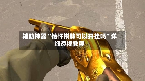 辅助神器“情怀棋牌可以开挂吗”详细透视教程-第3张图片