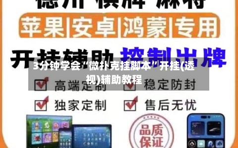3分钟学会“微扑克挂脚本”开挂(透视)辅助教程-第3张图片