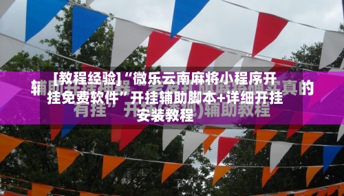 [教程经验]“微乐云南麻将小程序开挂免费软件	”开挂辅助脚本+详细开挂安装教程-第2张图片
