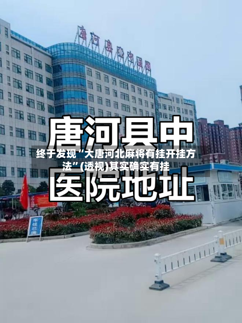 终于发现“大唐河北麻将有挂开挂方法”(透视)其实确实有挂-第2张图片