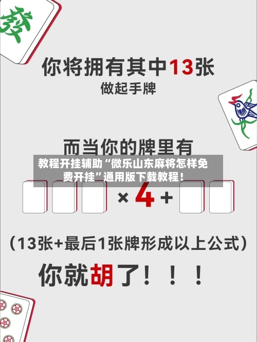 教程开挂辅助“微乐山东麻将怎样免费开挂	”通用版下载教程！-第3张图片