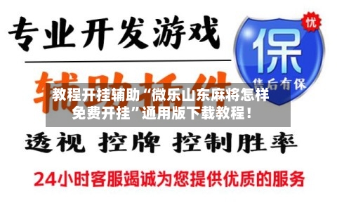 教程开挂辅助“微乐山东麻将怎样免费开挂”通用版下载教程！-第2张图片