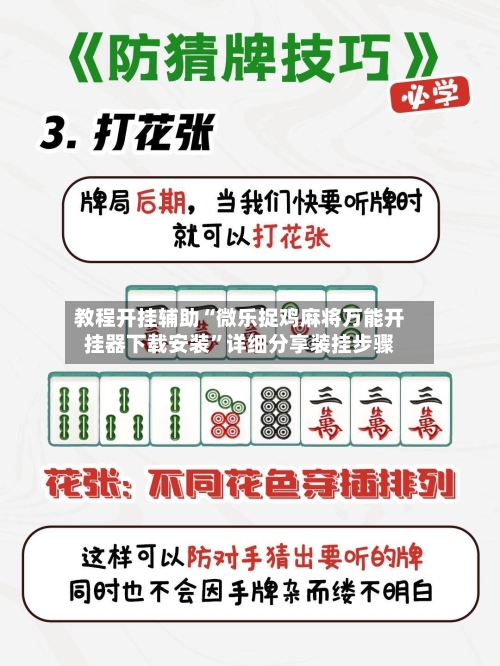 教程开挂辅助“微乐捉鸡麻将万能开挂器下载安装”详细分享装挂步骤-第3张图片