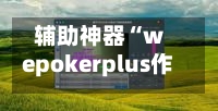 辅助神器“wepokerplus作弊辅助挂透视软件”揭秘透视辅助万能挂-第2张图片