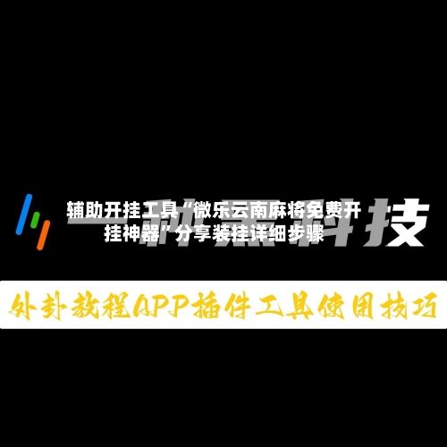 辅助开挂工具“微乐云南麻将免费开挂神器	”分享装挂详细步骤-第2张图片