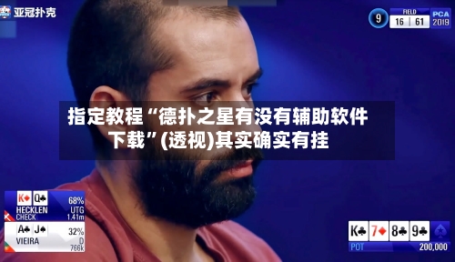 指定教程“德扑之星有没有辅助软件下载	”(透视)其实确实有挂-第2张图片