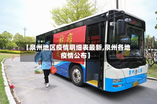 【泉州地区疫情明细表最新,泉州各地疫情公布】