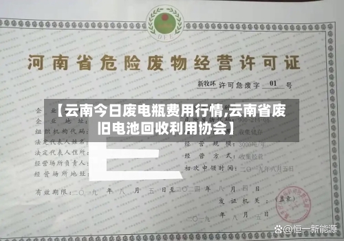 【云南今日废电瓶费用行情,云南省废旧电池回收利用协会】