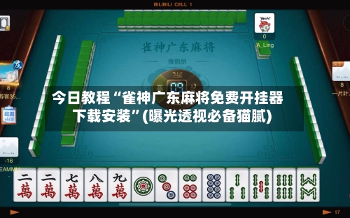 今日教程“雀神广东麻将免费开挂器下载安装”(曝光透视必备猫腻)-第3张图片