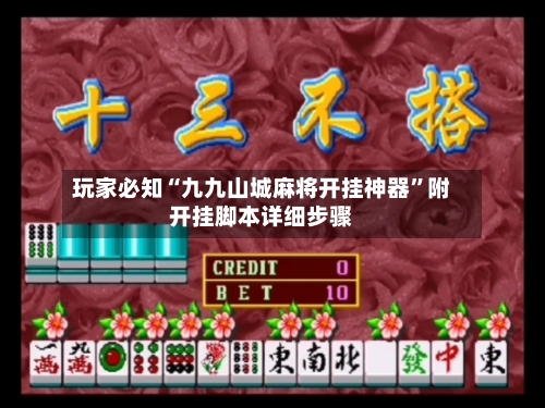玩家必知“九九山城麻将开挂神器”附开挂脚本详细步骤-第3张图片
