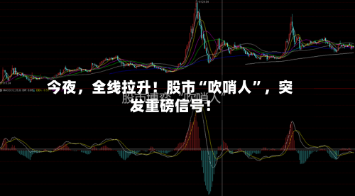 今夜，全线拉升！股市“吹哨人	”	，突发重磅信号！-第2张图片