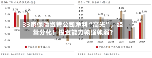 33家保险资管公司净利“高光”，经营分化！投资能力孰强孰弱？-第3张图片
