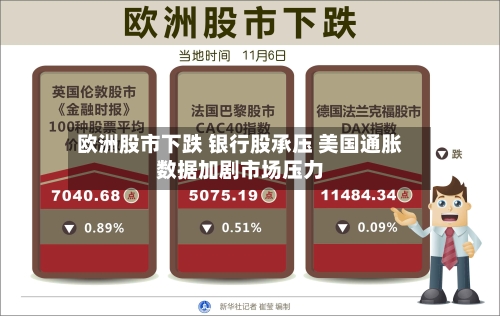 欧洲股市下跌 银行股承压 美国通胀数据加剧市场压力-第2张图片