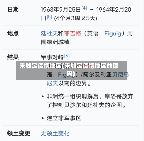 未划定疫情地区(未划定疫情地区的原因)-第3张图片