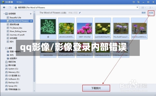 qq影像/影像登录内部错误
