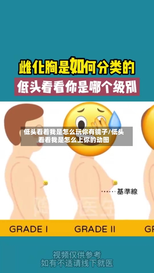 低头看着我是怎么玩你有镜子/低头看看我是怎么上你的动图-第2张图片