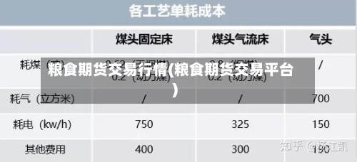 粮食期货交易行情(粮食期货交易平台)