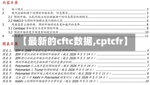 【最新的cftc数据,cptcfr】