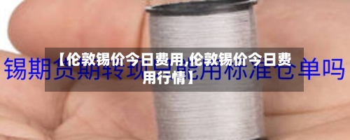 【伦敦锡价今日费用,伦敦锡价今日费用行情】